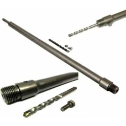 ASTA BARRA PER FRESA CAROTATRICE ATTACCO SDS PLUS 100 CM LUNGHEZZA CON PUNTA