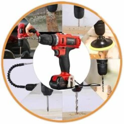 TEENO Avvitatore A Batteria 21V, 2 Velocità Trapano A Batteria, 1*Batterie Al Litio 1.5Ah, Ricarica Rapida In 1 Ora, 20 Accessori Inclusi (Trapano A 1*Batteria) 9 TEENO Avvitatore A Batteria 21V, 2 Velocità Trapano A Batteria, 1*Batterie Al Litio 1.5Ah, Ricarica Rapida In 1 Ora, 20 Accessori Inclusi (Trapano A 1*Batteria) -Makitae Outlet 30248689 5