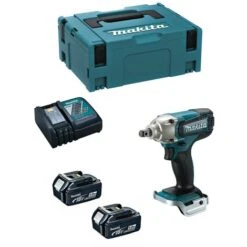 Avvitatore Ad Impulsi MAKITA DTW190RTJ (2 X 5,0 Ah + DC18RC + MAKPAC 2)