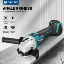 800W Smerigliatrice Angolare Senza Spazzole A Batteria Smerigliatrice 125mm Per 18V Batteria Makita (senza Batteria) -Makitae Outlet 30388560 4