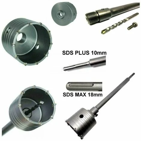FRESA CAROTATRICE A TAZZA X MURO Da 30mm A 160mm + ASTA DA 35CM SDS PLUS/MAX TAZZA 150mm ASTA 35cm MAX 1 FRESA CAROTATRICE A TAZZA X MURO Da 30mm A 160mm + ASTA DA 35CM SDS PLUS/MAX TAZZA 150mm ASTA 35cm MAX