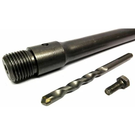 ASTA BARRA PER FRESA CAROTATRICE ATTACCO SDS PLUS 500MM LUNGHEZZA 50CM CON PUNTA 2 ASTA BARRA PER FRESA CAROTATRICE ATTACCO SDS PLUS 500MM LUNGHEZZA 50CM CON PUNTA - immagine 2