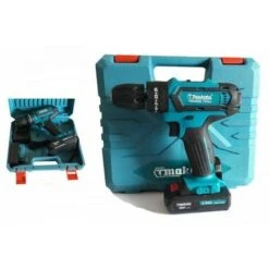 Trapano Avvitatore A Batteria Litio A Percussione 26V Doppia Batteria Valigia