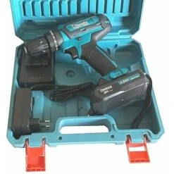 Trapano Avvitatore A Batteria Litio A Percussione 26V Doppia Batteria Valigia -Makitae Outlet 31027359 3