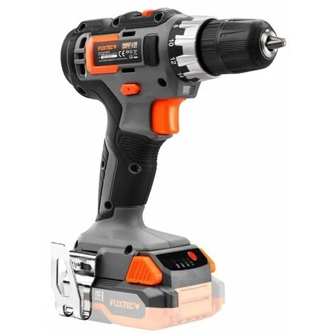 Trapano Avvitatore A Batteria 20V FX-E1BS20 FUXTEC- Set Con 2x Batterie 2ah E 1 Caricatore- +valigietta 3 Trapano Avvitatore A Batteria 20V FX-E1BS20 FUXTEC- Set Con 2x Batterie 2ah E 1 Caricatore- +valigietta - immagine 3