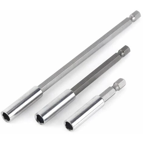 3Pcs 1/4 "Cacciavite Di Prolunga Con Supporto Magnetico Per Punte Da 1/4" Cacciavite A Codolo Esagonale 60 Mm 100 Mm 150 Mm 1 3Pcs 1/4 "Cacciavite Di Prolunga Con Supporto Magnetico Per Punte Da 1/4" Cacciavite A Codolo Esagonale 60 Mm 100 Mm 150 Mm