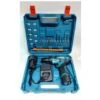 Trapano Avvitatore A Batteria Litio + 24 Accessori In Valigetta 12v 2 Batterie