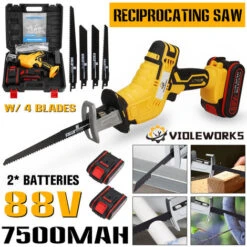 Sega A Gattuccio Per Metallo In Legno A Batteria Da 88 V 7500 MAh Con 2 Batterie -Makitae Outlet 32833791 4