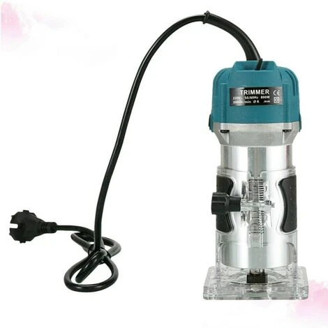 Fresatrice Verticale Elettrica 800W 6MM Rifilatore Fresa X Legno Trimmer Router 2 Fresatrice Verticale Elettrica 800W 6MM Rifilatore Fresa X Legno Trimmer Router - immagine 2