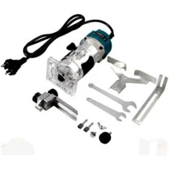 Fresatrice Verticale Elettrica 800W 6MM Rifilatore Fresa X Legno Trimmer Router 8 Fresatrice Verticale Elettrica 800W 6MM Rifilatore Fresa X Legno Trimmer Router -Makitae Outlet 32993481 4