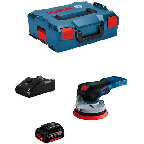 Levigatrice Roto-orbitale BOSCH GEX 18V-125 (1 X 5,0 Ah + GAL18V-40 + L-Boxx 136) 1 Levigatrice Roto-orbitale BOSCH GEX 18V-125 (1 X 5,0 Ah + GAL18V-40 + L-Boxx 136)