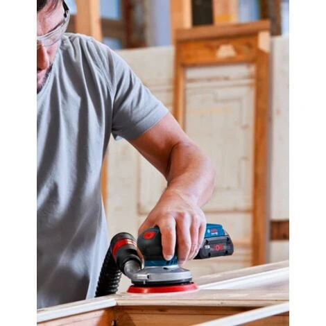 Levigatrice Roto-orbitale BOSCH GEX 18V-125 (1 X 5,0 Ah + GAL18V-40 + L-Boxx 136) 3 Levigatrice Roto-orbitale BOSCH GEX 18V-125 (1 X 5,0 Ah + GAL18V-40 + L-Boxx 136) - immagine 3