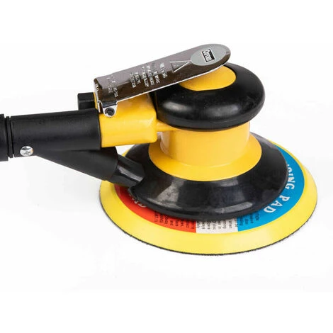 LEVIGATRICE ORBITALE AD ARIA COMPRESSA 6 SMERIGLIATRICE ROTORBITALE 150 MM 2 LEVIGATRICE ORBITALE AD ARIA COMPRESSA 6 SMERIGLIATRICE ROTORBITALE 150 MM - immagine 2