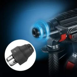 MANDRINO AUTOSERRANTE TRAPANO TASSELLATORE COMPATIBILE BOSCH ATTACCO SDS PLUS 7 MANDRINO AUTOSERRANTE TRAPANO TASSELLATORE COMPATIBILE BOSCH ATTACCO SDS PLUS -Makitae Outlet 33976510 3