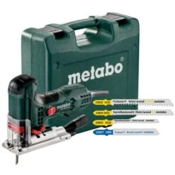 Metabo Jigsaw STE 100 Quick Set Incl. Valigia E Lame Per Sega