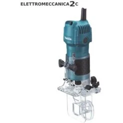 MAKITA 3710 Rifilatore 6mm Base Regolabile A 45° 530w 30000giri/min 1,6kg