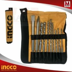 Set Punte Scalpelli Muro SDS PLUS 10 Pz - Ingco AKD2101