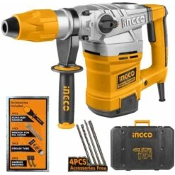 Martello Demolitore Rotativo 1600 W Sds Max Con Valigetta Ingco RH16008