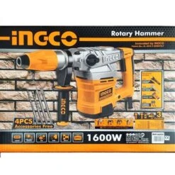 Martello Demolitore Rotativo 1600 W Sds Max Con Valigetta Ingco RH16008 -Makitae Outlet 35076890 3