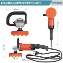 Lucidatrice XPOtool 1200W Con Borsa Levigatrice A 6 Livelli Fino A 3000rpm Smerigliatrice Rotativa -Makitae Outlet 35582570 4