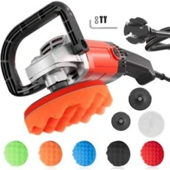 Lucidatrice XPOtool 1200W Levigatrice A 6 Livelli Fino A 3000rpm Smerigliatrice Rotativa Set -Makitae Outlet 35582578 1