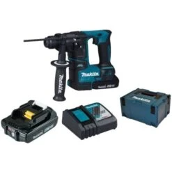 Makita 18 V Battery Hammer SDS-PLUS DHR171RAJ Incl. 2x Batteria 2.0Ah Caricabatterie E Makpac Gr.3