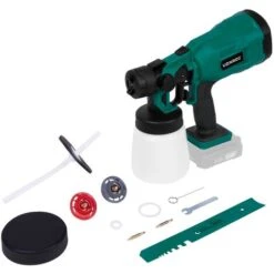VONROC Pistola A Spruzzo Venice A Batteria VPower 20V. Capacità 800 Ml. Batteria E Caricatore Esclusi. Incl. Accessori -Makitae Outlet 36152544 3