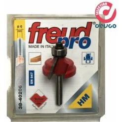 Fresa 2 Taglienti Per Legno Diametro 6 – Freud - 38-40206
