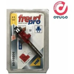 Fresa 2 Taglienti Per Legno Diametro 6 – Freud - 80-10206