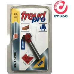 Fresa 2 Taglienti Per Legno Diametro 6 – Freud - 39-15206