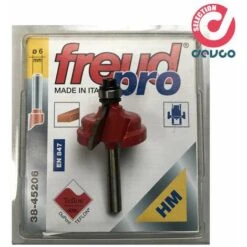 Fresa 2 Taglienti Per Legno Diametro 6 – Freud - 38-45206