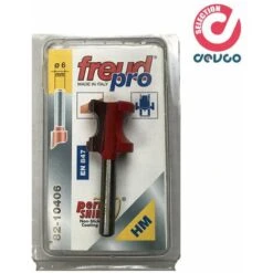 Fresa 2 Taglienti Per Legno Diametro 6 – Freud - 82-10406