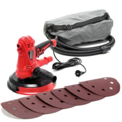 XPOtool Levigatrice Orbitale 1280 W Funzione Aspirazione Disco 215mm Per Pareti Soffitto Cartongesso