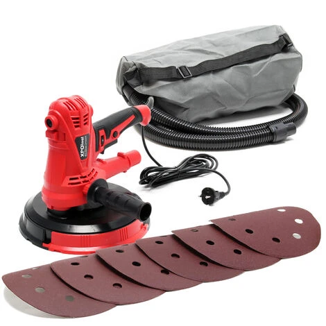 XPOtool Levigatrice Orbitale 1280 W Funzione Aspirazione Disco 215mm Per Pareti Soffitto Cartongesso 1 XPOtool Levigatrice Orbitale 1280 W Funzione Aspirazione Disco 215mm Per Pareti Soffitto Cartongesso