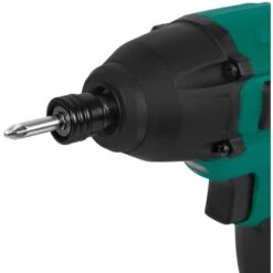 VONROC Avvitatore A Impulsi VPower 20V 150Nm. Incl. 1 Batteria 2.0Ah E Caricabatteria Rapido. Con 2 Punte, Supporti E Sacca Portautensili -Makitae Outlet 37375754 3