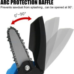 88VF Motosega A Batteria Ricaricabile Con 2 Batterie Sega Elettrica Senza Fili + Display Batteria 7 88VF Motosega A Batteria Ricaricabile Con 2 Batterie Sega Elettrica Senza Fili + Display Batteria -Makitae Outlet 37771309 3