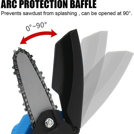 88VF Motosega A Batteria Ricaricabile Con 2 Batterie Sega Elettrica Senza Fili + Display Batteria 3 88VF Motosega A Batteria Ricaricabile Con 2 Batterie Sega Elettrica Senza Fili + Display Batteria - immagine 3