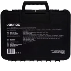 VONROC Set Di Punte Di Cacciavite, Per Trapano E Seghe A Tazza 100 Pz. - Inclusa Pratica Valigetta 9 VONROC Set Di Punte Di Cacciavite, Per Trapano E Seghe A Tazza 100 Pz. - Inclusa Pratica Valigetta -Makitae Outlet 38063971 5