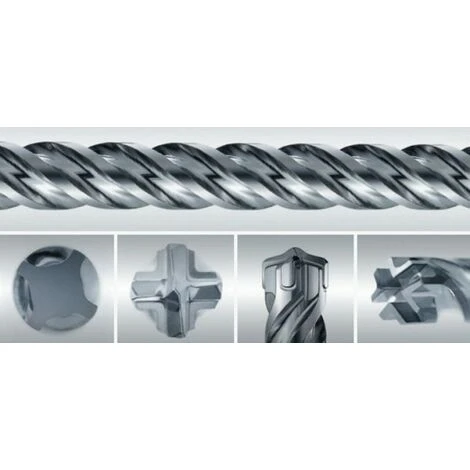 Punta Foratura Marmo-granito SDS-PLUS NEMESIS Makita 4 Taglienti Diametro: 5 Ø - Lunghezza : 110 Mm 5 Punta Foratura Marmo-granito SDS-PLUS NEMESIS Makita 4 Taglienti Diametro: 5 Ø - Lunghezza : 110 Mm - immagine 5