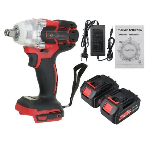 Avvitatore A Percussione A Batteria 2in1 588VF 800NM Con 2 Batterie 22800 MAh 1 Avvitatore A Percussione A Batteria 2in1 588VF 800NM Con 2 Batterie 22800 MAh