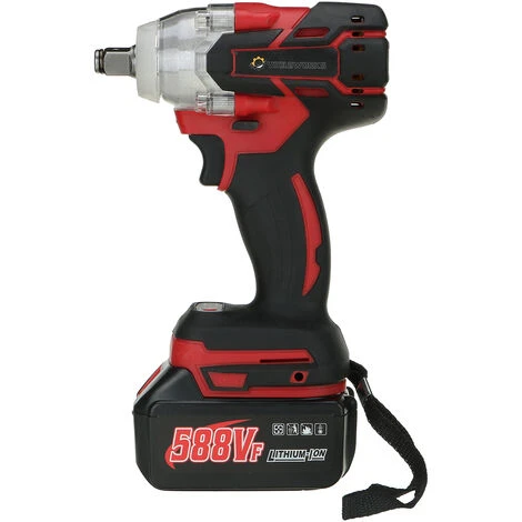 Avvitatore A Percussione A Batteria 2in1 588VF 800NM Con 2 Batterie 22800 MAh 2 Avvitatore A Percussione A Batteria 2in1 588VF 800NM Con 2 Batterie 22800 MAh - immagine 2