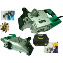 Tracciatrice Scanalatrice 1100w Oxford Tracciatrice Scanalatrice Scanalatore A Fresa 25mm Per Muro Professionale 1100 W