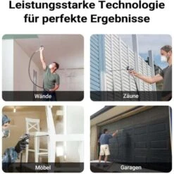 Sistema Di Verniciatura A Spruzzo Ad Alta Pressione XPotool 207 Bar 1,5l/min Con Ugello E Prolunga -Makitae Outlet 41444423 3