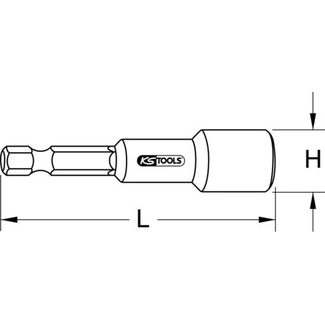 KS TOOLS 1/4 Inserto Esagonale, Magnetico, 12 Mm 3 KS TOOLS 1/4 Inserto Esagonale, Magnetico, 12 Mm - immagine 3