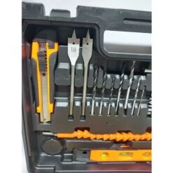 Trapano Avvitatore A Batteria Litio A Percussione 24V 2 Batteria + 35 Accessori -Makitae Outlet 43842558 3