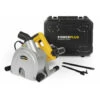Powerplus Scanalatore Scanalatrice Muro Multilama 1800w Con 2 Dischi Diamantati Ø 150 Mm