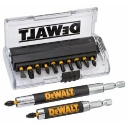 DEWALT DT70512T SET 12 INSERTI TORSION E 2 PORTA ADATTATORI MAGNETICI CON GUIDA