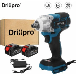 1/2'' 520N.M Avvitatore Ad Impulsi A Batteria Con 2 Batteria Senza Spazzole 18V 388VF -Makitae Outlet 46360157 5