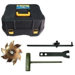 Trade Shop - Tracciatrice Scanalatrice Scanalatore A Fresa 25mm Per Muro Professionale 1100 W -Makitae Outlet 47200190 4