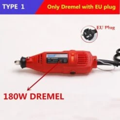 Trade Shop - Smerigliatrice Trapano Drimel Multipro 180w Multiuso Multifunzione Accessori -Makitae Outlet 47206410 3